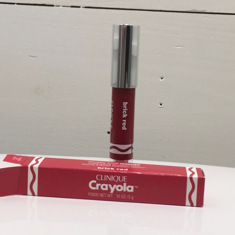 NIB LIMITED EDITION Clinique Crayola - Brick Red